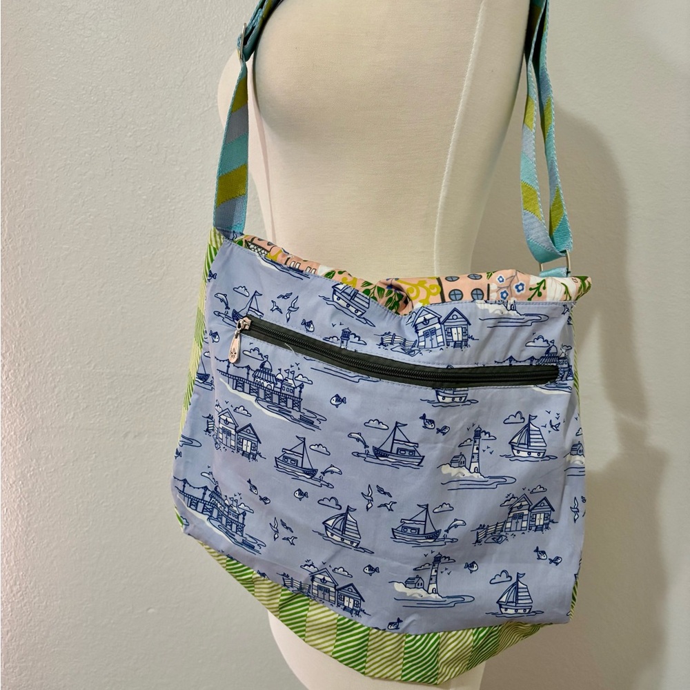 Matilda Jane Floral Crossbody Bag - Fullers landing sailboat village NWT - Picture 5 of 5